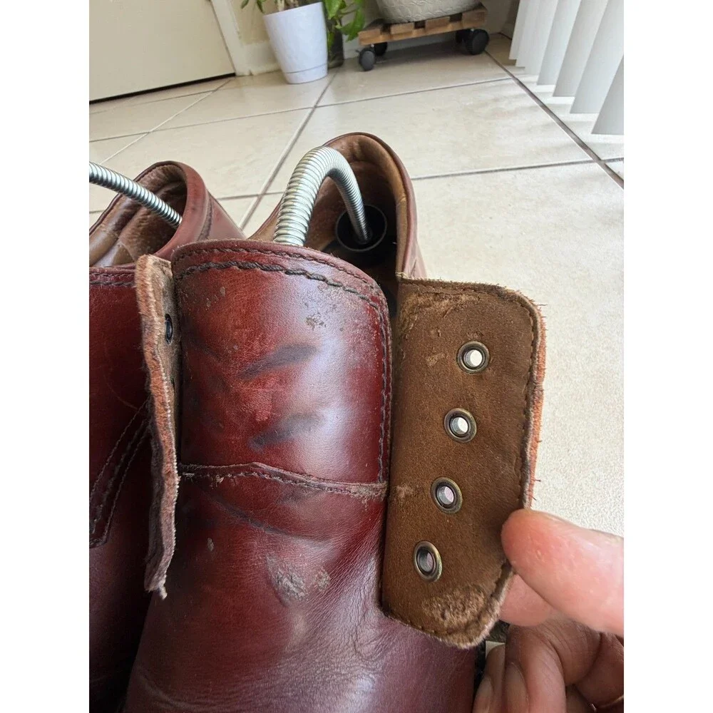 Dockers Men’s Size 12 M Brown Leather Cap Toe Oxford Dress Casual Shoes 090-2219